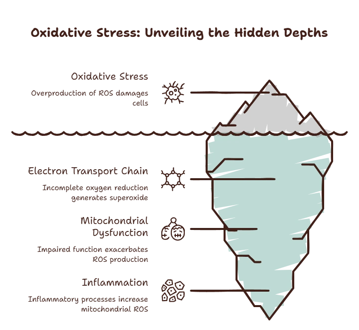 Oxidative Stress overview diagram