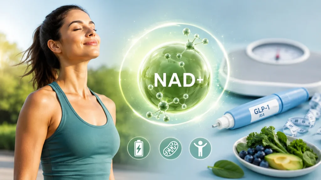 Can NAD+ Help Prevent Fatigue During Rapid GLP-1 Weight Loss? 3 energy boost in fatigue