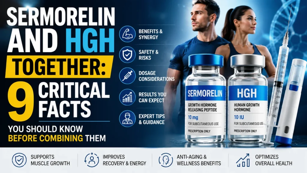 Sermorelin and HGH Together: 9 Critical Facts You Should Know Before Combining Them 10 Sermorelin and HGH synergy explained