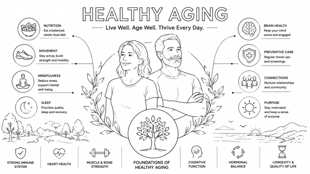 What Helps You Age Better? Science-Backed Healthy Aging Tips 5 Healthy aging: live well, thrive daily