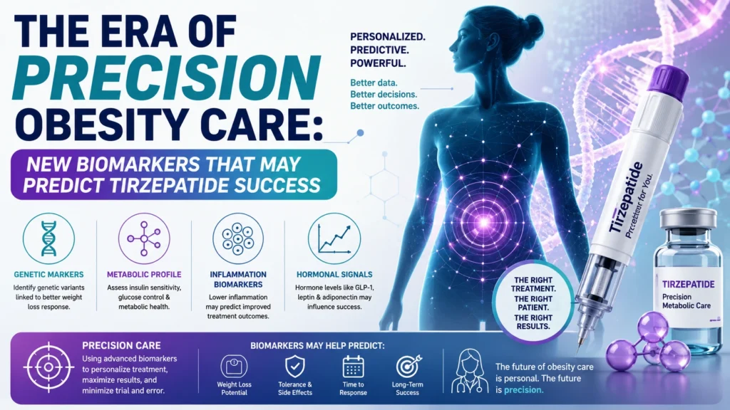 The Era of Precision Obesity Care: New Biomarkers That May Predict Tirzepatide Success 6 future of new biomarkers