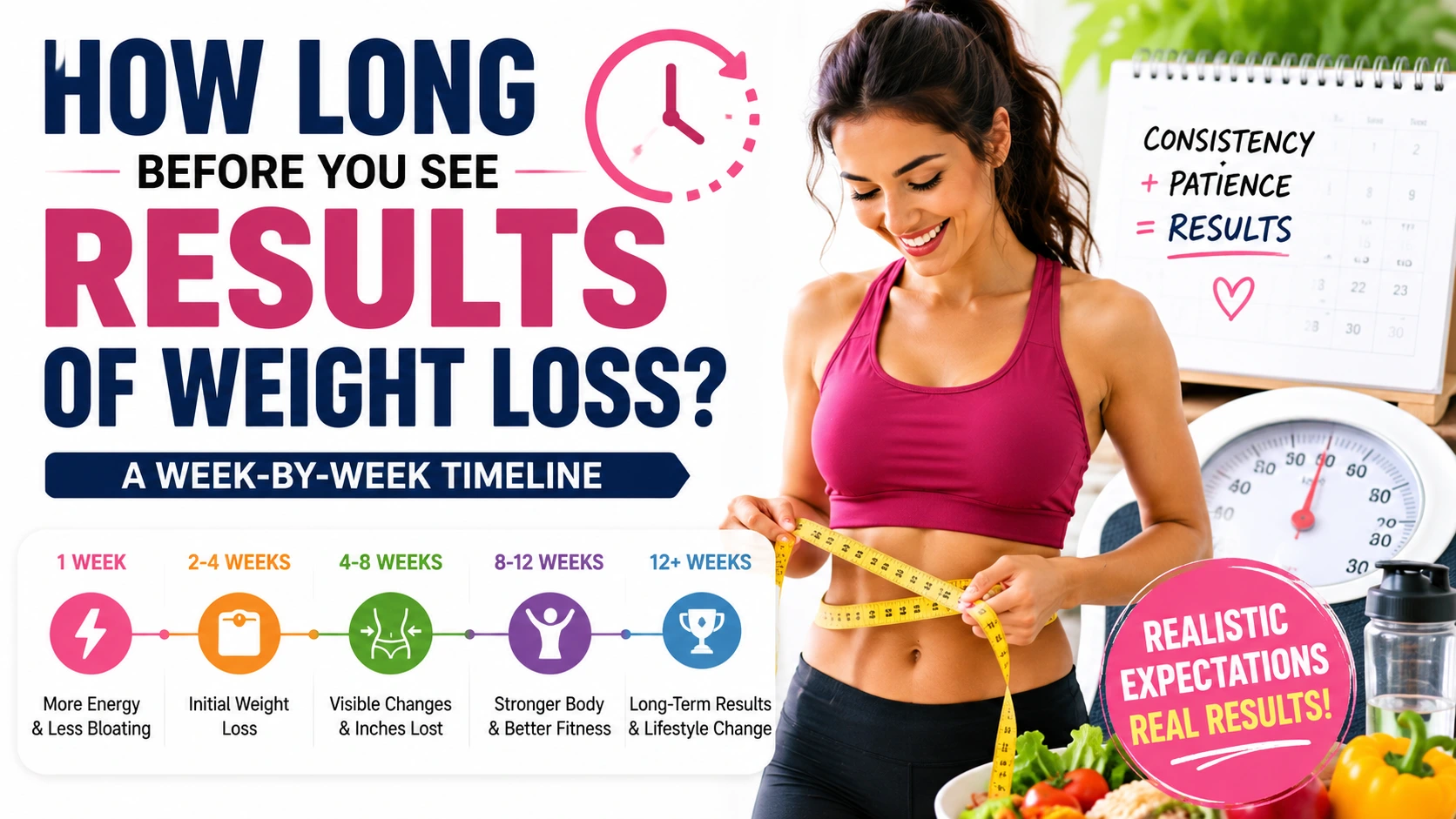 Weight loss results timeline and tips