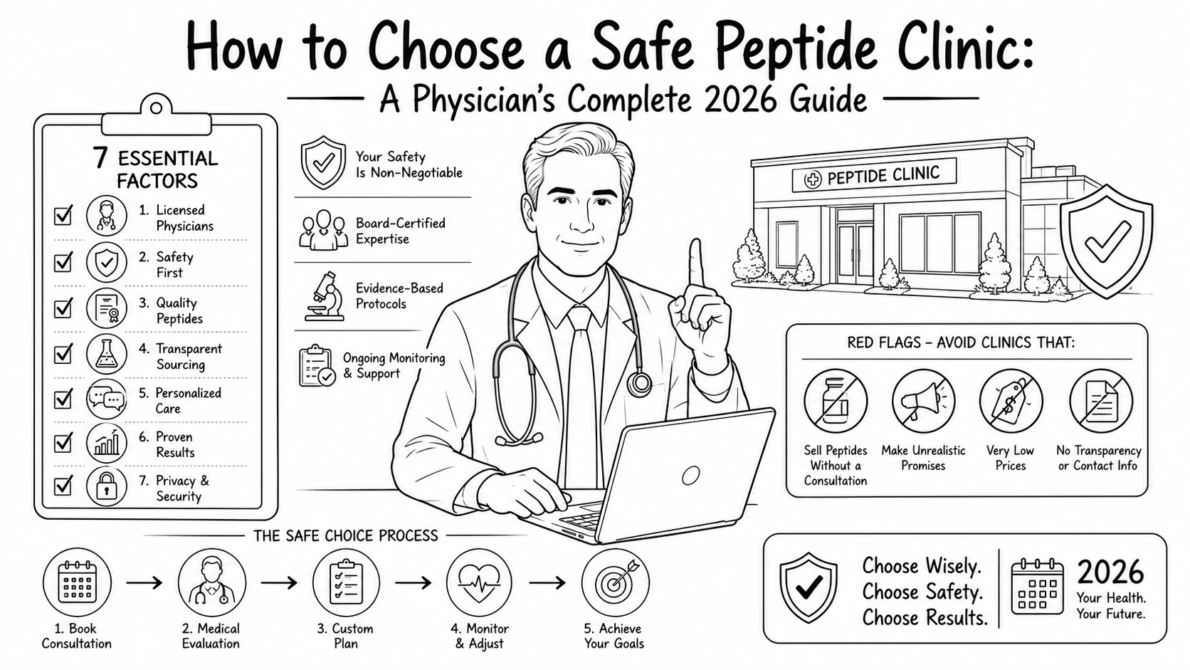 choose a safe peptide clinic