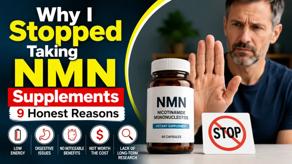 Why I stopped taking NMN supplements