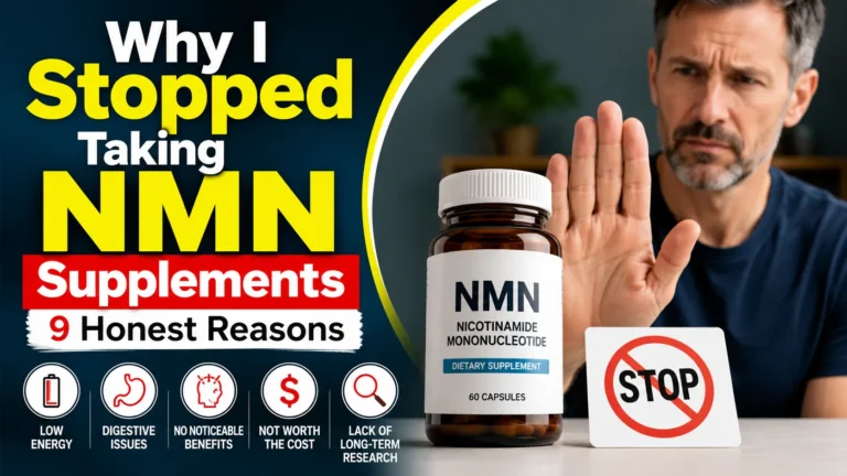 Why I stopped taking NMN supplements