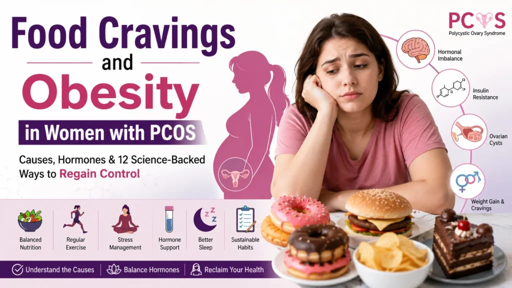 Food Cravings & Obesity in Women with PCOS: Emerging GLP-1 Research 1 food cravings in pcos