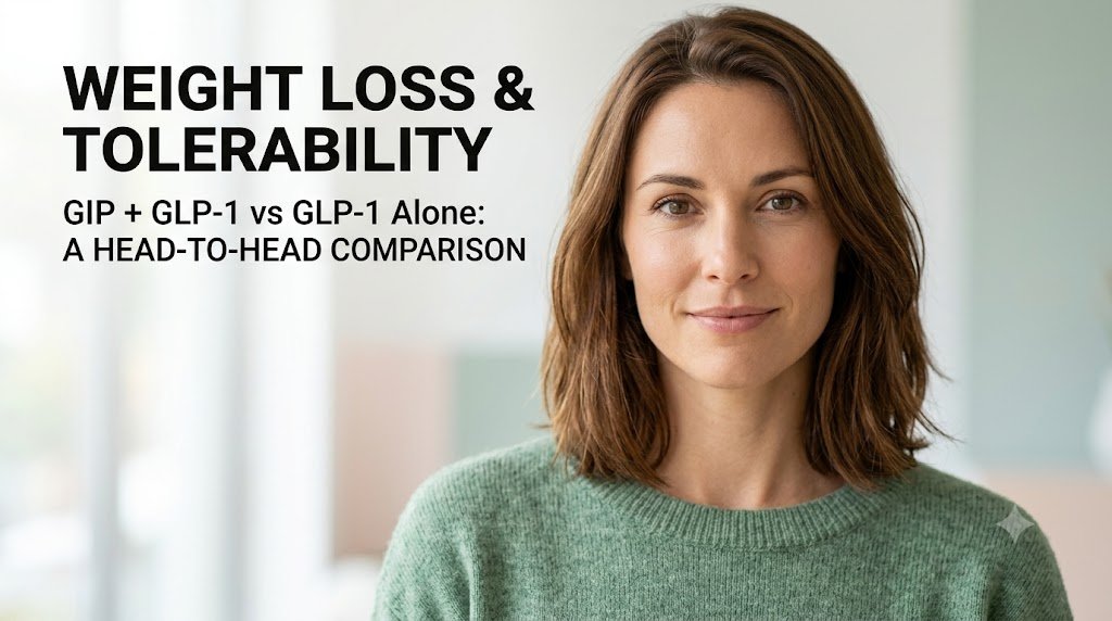 GIP + GLP-1 vs GLP-1 Alone